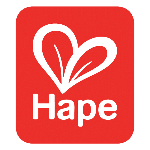 Logo de Hape, partenaire de mums story baby planner